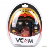 VCOM VHD6260D-3M Кабель HDMIHDMI-угловой коннектор 3м, 1.4V.