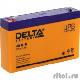 Delta HR 6-9 (634W) (9 А\ч, 6В) свинцово- кислотный аккумулятор
