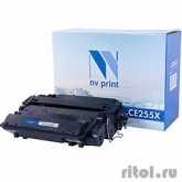 NVPrint CE255X Картридж NVPrint для принтеров  LaserJet P3015, черный, 12500 стр.