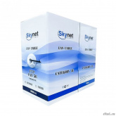 SkyNet Кабель FTP indoor, медный, FLUKE TEST, кат.5e, 4x2x0,46, однож., 305 м, box, серый [CSL-FTP-4-CU]