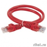 ITK PC04-C5EU-1M Коммутационный шнур (патч-корд), кат.5Е UTP, 1м, красный