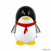 СТАРТ (4670012291572) Компактный декоративный светильник-ночник от электросети. NL 1LED пингвин черный