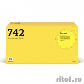 T2 CE742A Картридж T2 (TC-H742) для HP CLJ Professional CP5225/5225n/5225dn (7000 стр.) жёлтый, с чипом, восст.