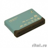 USB 2.0 Card Reader Mini ORIENT All in 1 Black [CR-02BR]