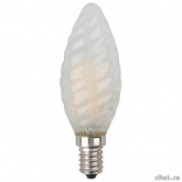 ЭРА Б0027938 Светодиодная лампа свеча витая матовая F-LED BTW-5w-840-E14 frozed