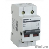 Iek MNV15-2-040 Выключатель нагрузки (мини-рубильник) ВН-32 2Р 40А GENERICA
