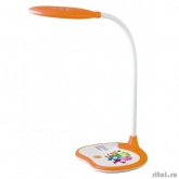 ЭРА Б0028463 Настольный светодиодный светильник NLED-433-6W-OR оранжевый, дизайн "Фиксики" {плавный диммер яркости, цвет. температура 3000/4500/6500К}