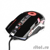 Gembird MG-530 USB {Мышь игровая, 5кнопок+колесо-кнопка+кнопка огонь, 3200DPI, подсветка, 1000 Гц, программное обеспечение для создания макросов}