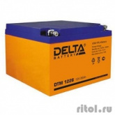 Delta DTM 1226 (26А\ч, 12В) свинцово- кислотный аккумулятор