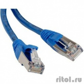 Hyperline PC-LPM-STP-RJ45-RJ45-C5e-1.5M-LSZH-BL Патч-корд F/­UTP, экранированный, Cat.5е, LSZH, 1.5 м, синий