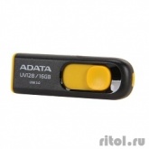 Флеш Диск A-Data 16Gb DashDrive UV128 AUV128-16G-RBY USB3.0 черный/желтый