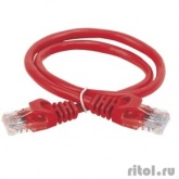 ITK PC04-C5EU-05M Коммутационный шнур (патч-корд), кат.5Е UTP, 0,5м, красный