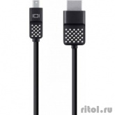 Belkin Mini DisplayPort (Thunderbolt) to HDMI Cable - кабель переходник Black 1.8m (F2CD080bt06)