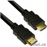 VCOM VHD6020D-15MB Кабель HDMI 19M/M ver:1.4+3D, 15m, позолоченные контакты, 2 фильтра