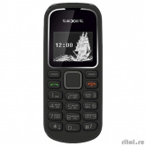 TEXET ТМ-121 мобильный телефон цвет черный