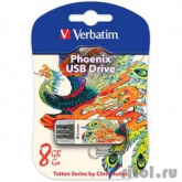 Verbatim USB Drive 8Gb Mini Tattoo Edition Phoenix 049883 {USB2.0}