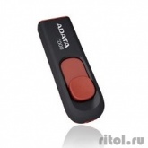 A-DATA Flash Drive 4Gb С008 AC008-4G-RKD {USB2.0, Black-Red}