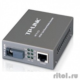 TP-Link MC111CS(UN) Медиаконвертер 10/100M RJ45 to 100M single-mode, Full-duplex, up to 20Km SMB