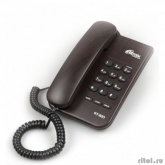 RITMIX RT-320 venge wood телефон проводной {повторный набор номера, регулятор громкости}