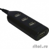 ORIENT TA-100 N HUB USB 2.0 4 Port Orient, черный прямоугольный, ret