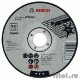 Bosch 2608603170 Отрезной круг Standard по нержавейке 115х1.6мм SfI, прямой