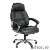 Офисное кресло Chairman  436  кожа черная ,  (6080037)