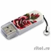 Verbatim USB Drive 16Gb Mini Tattoo Edition Rose 049885 {USB2.0}