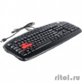 Keyboard A4Tech KB-28G серый/черный USB, провод. игровая многофункц. кл-ра [517935]