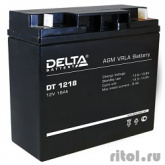 Delta DT 1218 (18 А\ч, 12В) свинцово- кислотный аккумулятор