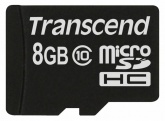 Флеш карта microSDHC 8Gb Class10 Transcend TS8GUSDC10 w/o adapter