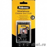 Fellowes Чистящий набор для смартфонов FS-9910601 {чистящий спрей для сенсорных экранов 20 мл, салфетка из микрофибры и плоский чехол для транспортировки}