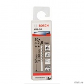 Bosch 2608585875 10 HSS-CO СВЕРЛ 2.5ММ