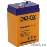 Delta DTM 6045 (4.5 А\ч, 6В) свинцово- кислотный аккумулятор