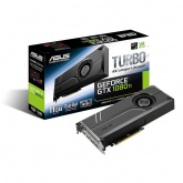 Видеокарта Asus PCI-E TURBO-GTX1080TI-11G nVidia GeForce GTX 1080Ti 11264Mb 352bit GDDR5X 1480/11010 DVIx1/HDMIx2/DPx2/HDCP Ret
