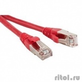 Hyperline PC-LPM-STP-RJ45-RJ45-C6-5M-LSZH-RD Патч-корд F/UTP, экранированный, Cat.6, LSZH, 5 м, красный
