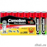 Camelion  LR03  Plus Alkaline SP8 (LR03-SP8, батарейка,1.5В)