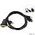 ORIENT Кабель-адаптер HDMI M C700 -> VGA 15M + Audio jack 3.5мм (штекер), с кабелем дополнительного питания от USB порта, длина 1 метр, черный