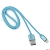 Cablexpert Кабель для Apple CC-S-APUSB01Bl-1M, AM/Lightning, серия Silver, длина 1м, синий, блистер