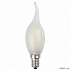 ЭРА Б0027954 Светодиодная лампа свеча на ветру матовая F-LED BXS-7w-827-E14 frozed