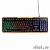 Гарнизон Клавиатура игровая GK-320G черный USB, подсветка, код "Survarium", антифантомные клавиш
