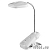 ЭРА Б0003728 Настольный светодиодный светильник NLED-420-1.5W-W белый {на прищепке, цвет. температура 3000К}