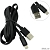 Дата-кабель Smartbuy USB - 8-pin для Apple, плоский, резин, длина 2.0 м, до 2А, черный (iK-520r-2)