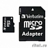 Micro SecureDigital 8Gb Verbatim 44081 {MicroSDHC Class 10 UHS-I, SD adapter}