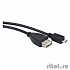 Gembird/Cablexpert A-OTG-AFBM-001 AF/MicroBM, Кабель USB 2.0 OTG  , 0.15м, пакет