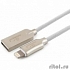 Cablexpert Кабель для Apple CC-P-APUSB02W-1M MFI, AM/Lightning, серия Platinum, длина 1м, белый, блистер
