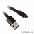 Кабель Continent  USB A - микро USB В 2.0 1м  QCU-5102BK