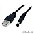 Gembird/Cablexpert CC-USB-AMP35-6, Кабель USB 2.0 Pro , AM/DC 3,5мм (для хабов), 1.8м, экран, черный, пакет