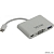 VCOM CU426 Кабель-адаптер USB 3.1 Type-Cm --> VGA (f) USB3.0(f), TypeC (f) 0,15m