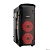 Exegate EX277207RUS Корпус Miditower EVO-8206 Black-Red light, ATX, , с окном, 1*USB+1*USB3.0, HD Audio