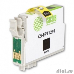 Cactus EPT1291 Картриджи  для  Epson Stylus Office B42/BX305/BX305F/BX320/BX525/BX625/SX420/SX425/SX525/SX620, чёрный